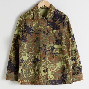 & Other Stories Camouflage Jacket